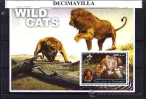Selos: SOMALIA, FAUNA, LEONES, L01, 2002